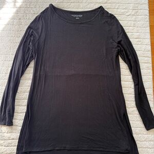 Soft Surroundings Long Sleeve Scoop Neck Women's Tunic Dress/Top